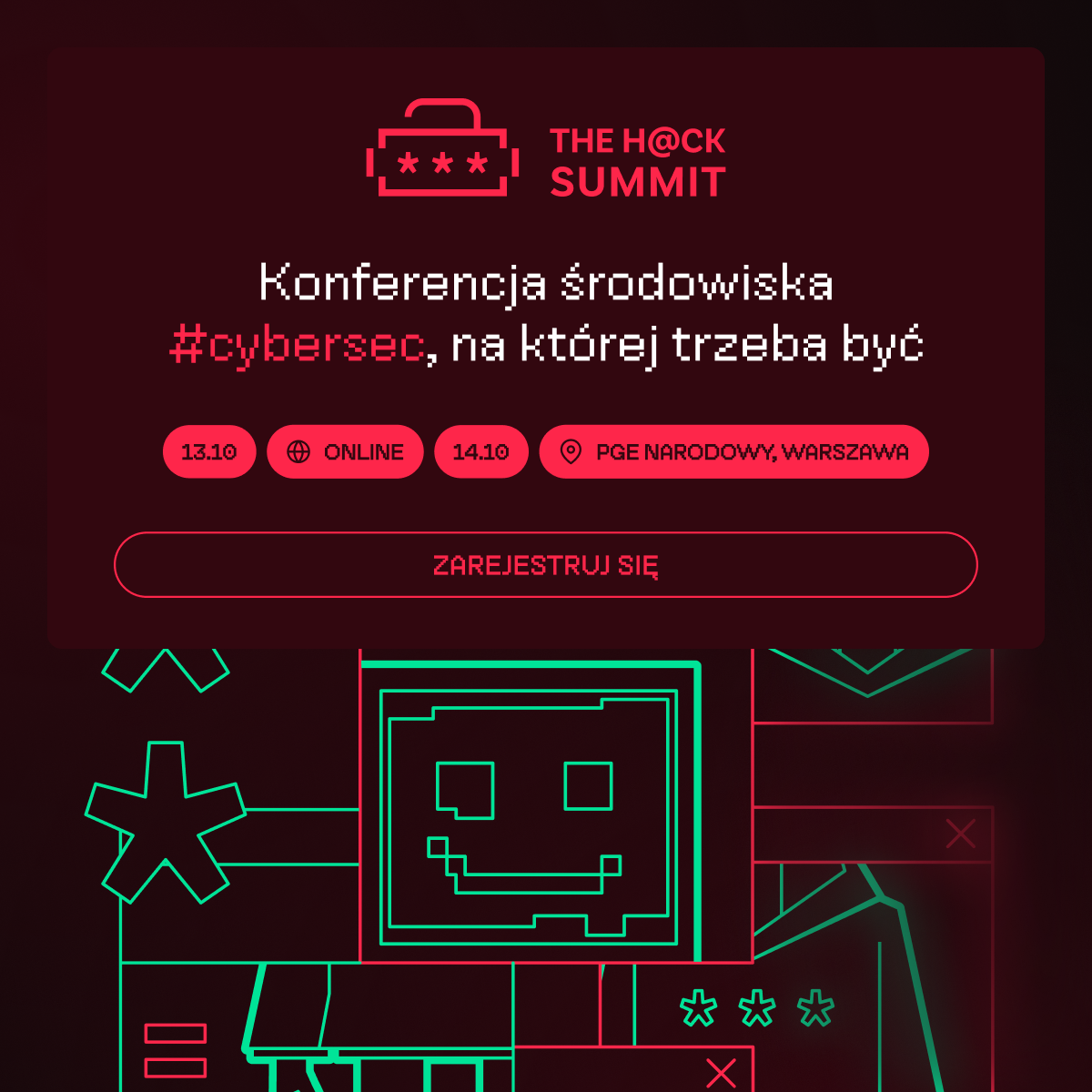 Konferencja środowiskowa #cybersec. The Hack Summit.